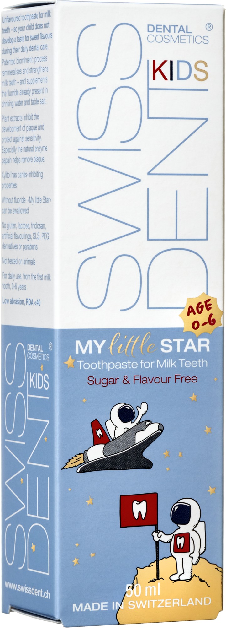 Swissdent Kids My Little Star dětská zubní pasta 50 ml