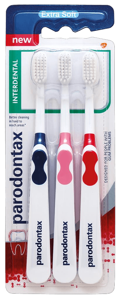 Parodontax Interdental Extra Soft zubní kartáček 3 ks
