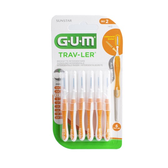 GUM Trav-Ler mezizubní kartáčky 0,9 mm 6 ks