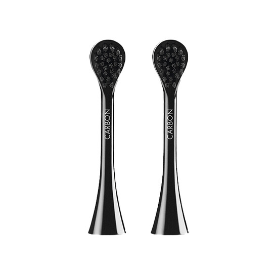 Curaprox Hydrosonic Black is White Carbon náhradní hlavice, 2 ks