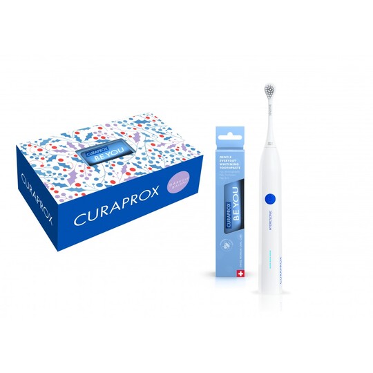 Curaprox Hydrosonic Easy sonický kartáček + zubní pasta Be You Blue
