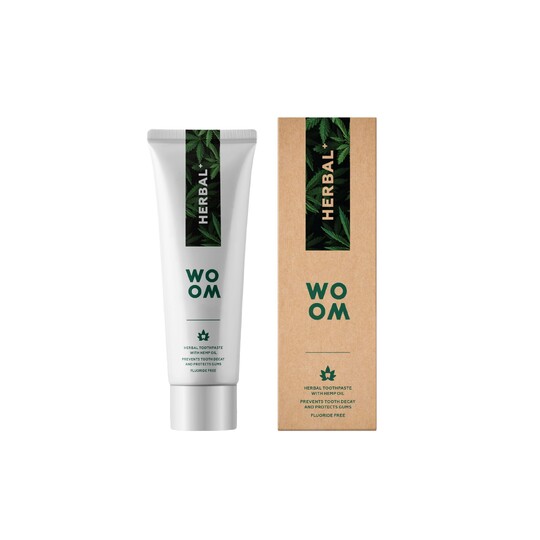 Woom Herbal+ zubní pasta 75 ml