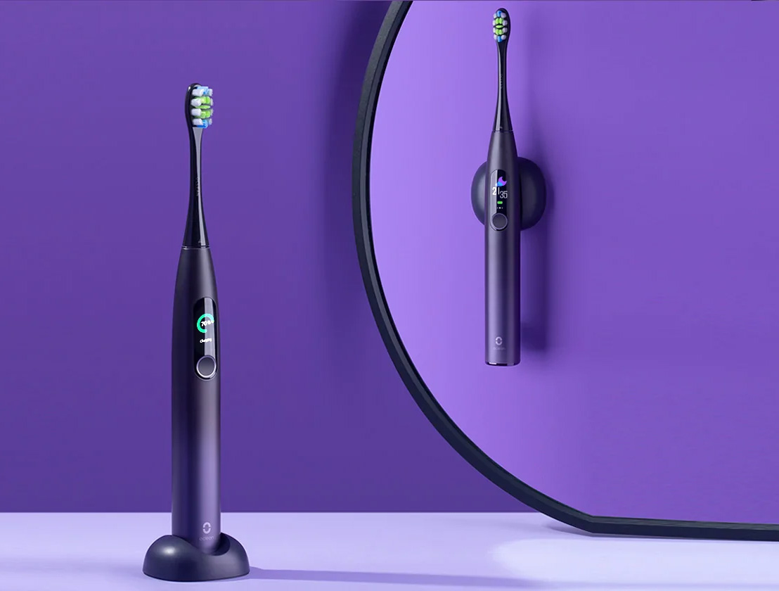 Oclean X Pro Navy Blue sonický kartáček