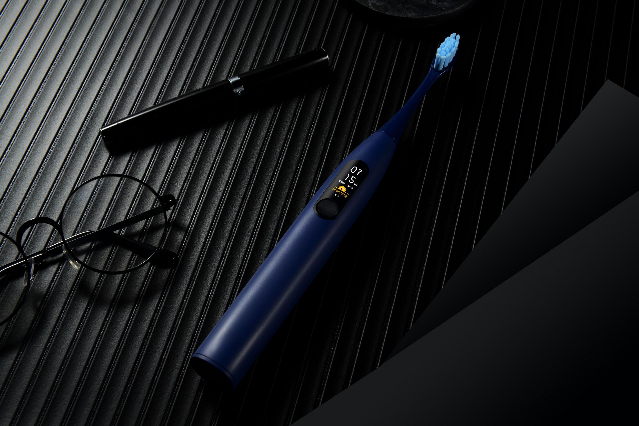 Oclean X Pro Navy Blue sonický kartáček