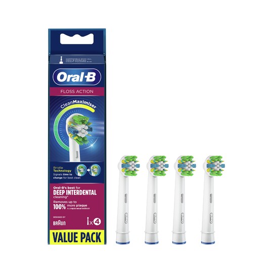 Oral-B FlossAction CleanMaximiser náhradní hlavice 4 ks