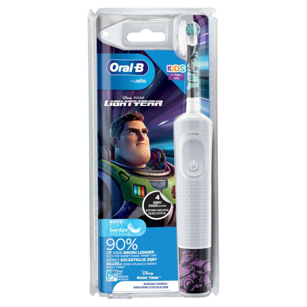 Oral-B Vitality Kids Lightyear dětský rotační kartáček