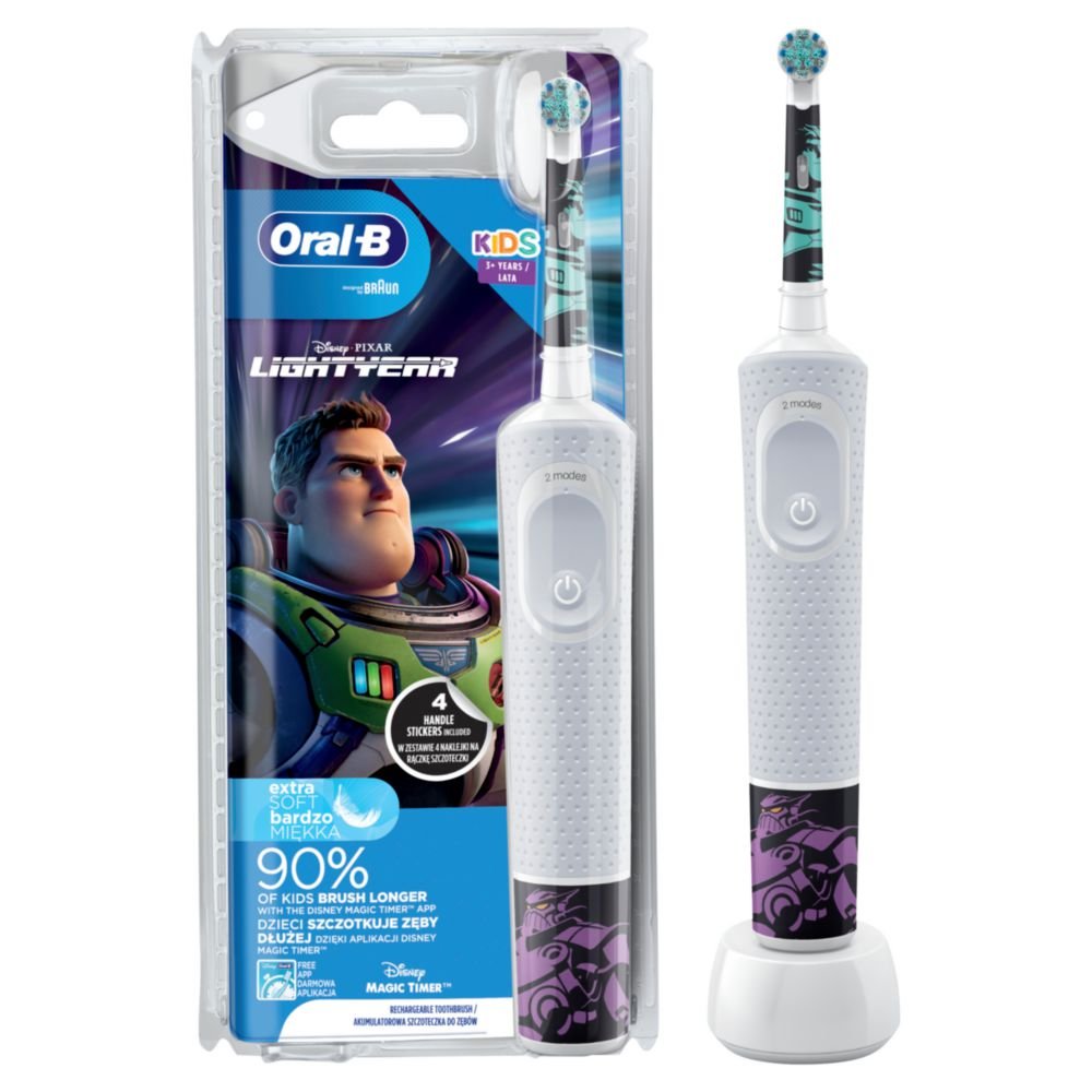 Oral-B Vitality Kids Lightyear dětský rotační kartáček