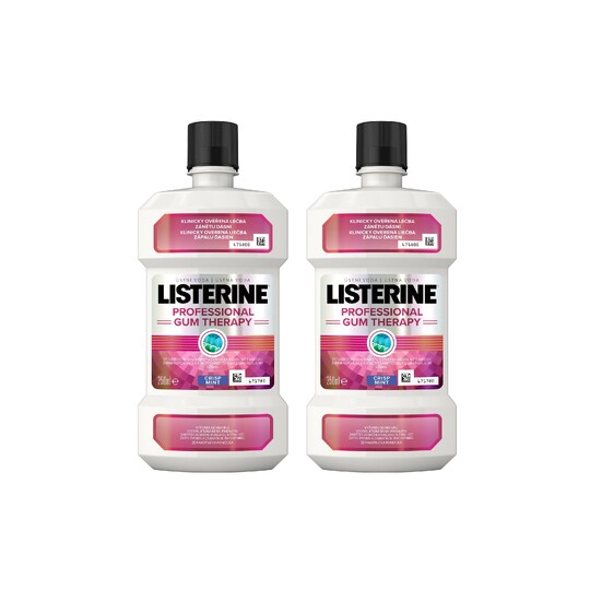 Listerine Professional Gum Therapy ústní voda 2×250 ml