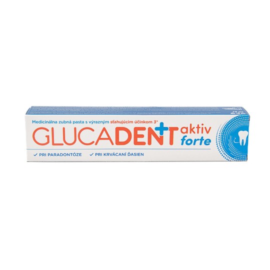 Glucadent Aktiv Forte zubní pasta 75 ml