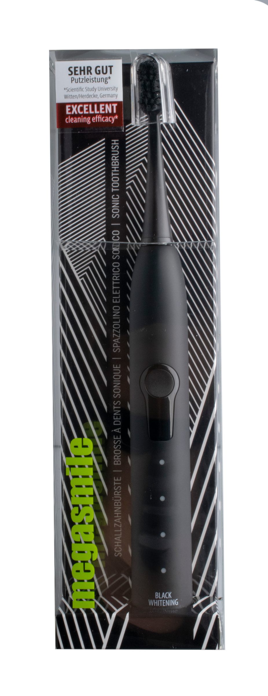 Megasmile Black Whitening II Black sonický kartáček