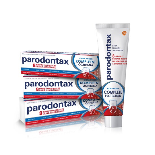 Parodontax Complete Protection Extra Fresh zubní pasta 3×75ml