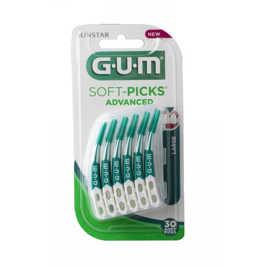 GUM Soft Picks Advanced mezizubní kartáčky Large 30 ks