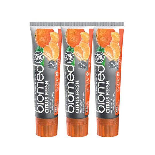 Biomed Citrus Fresh zubní pasta 3×100 g