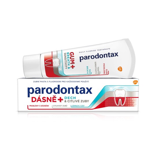 Parodontax Dásně + Dech & Citlivé zuby zubní pasta 75 ml