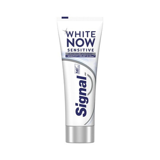 Signal White Now Sensitive bělicí zubní pasta 75 ml