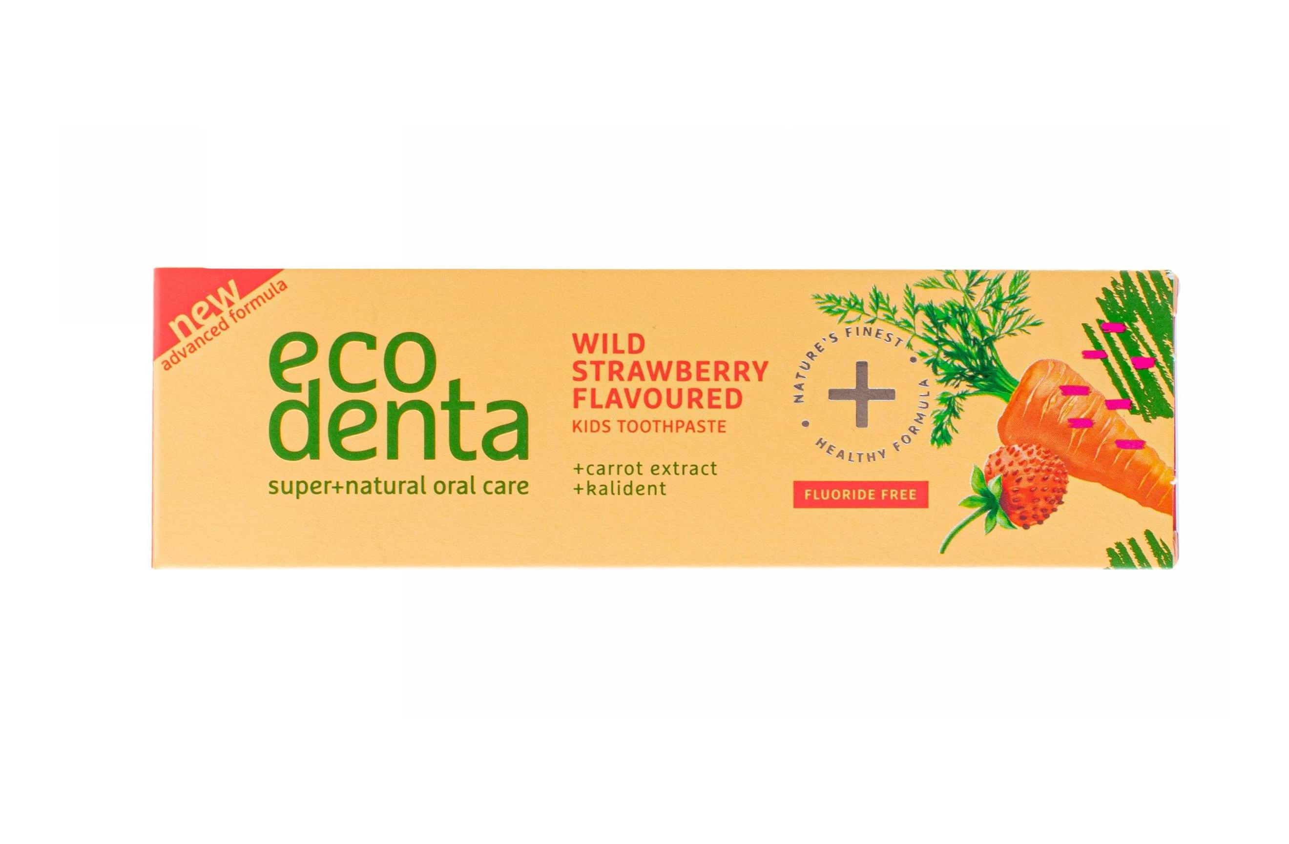Ecodenta Wild Strawberry dětská zubní pasta 75 ml