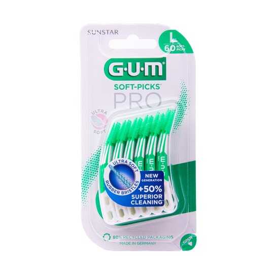 GUM Soft Picks Pro Large mezizubní kartáčky 60 ks