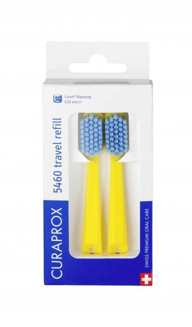 Curaprox Travel Set náhradní hlavice 2 ks