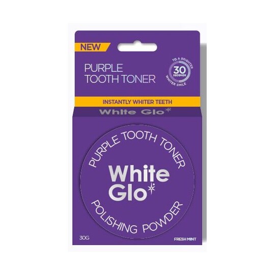 White Glo Purple bělicí zubní pudr 30 g