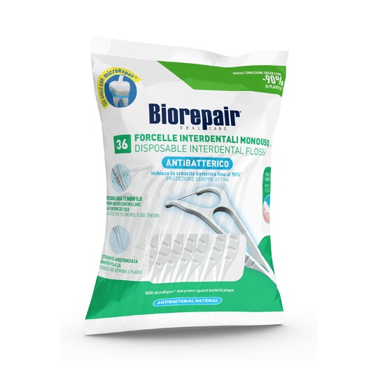 BioRepair Flosser párátko se zubní nití 36 ks