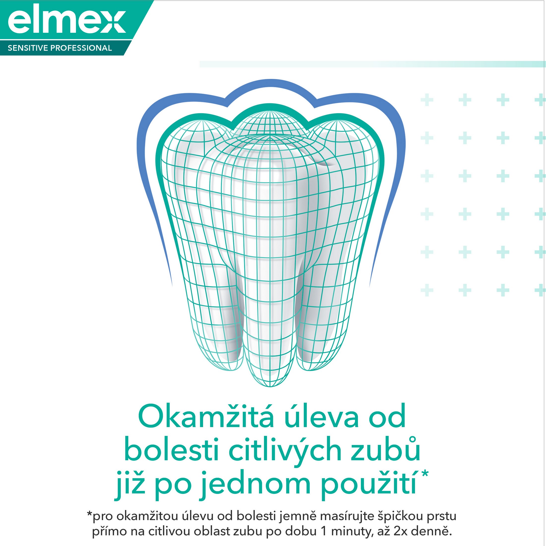 Elmex Sensitive Professional Gentle Whitening zubní pasta 3x75 ml