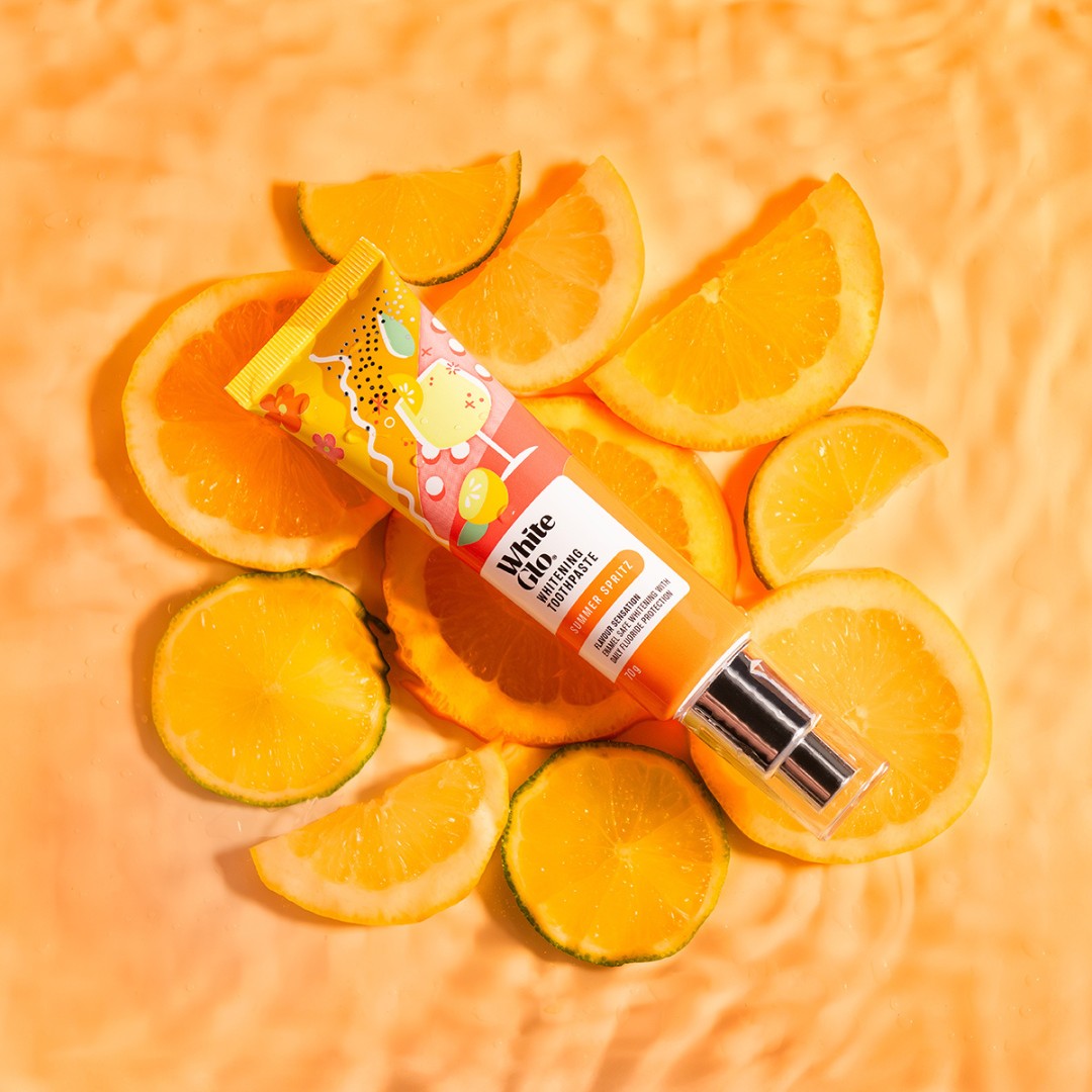 White Glo Summer Spritz zubní pasta 70 g