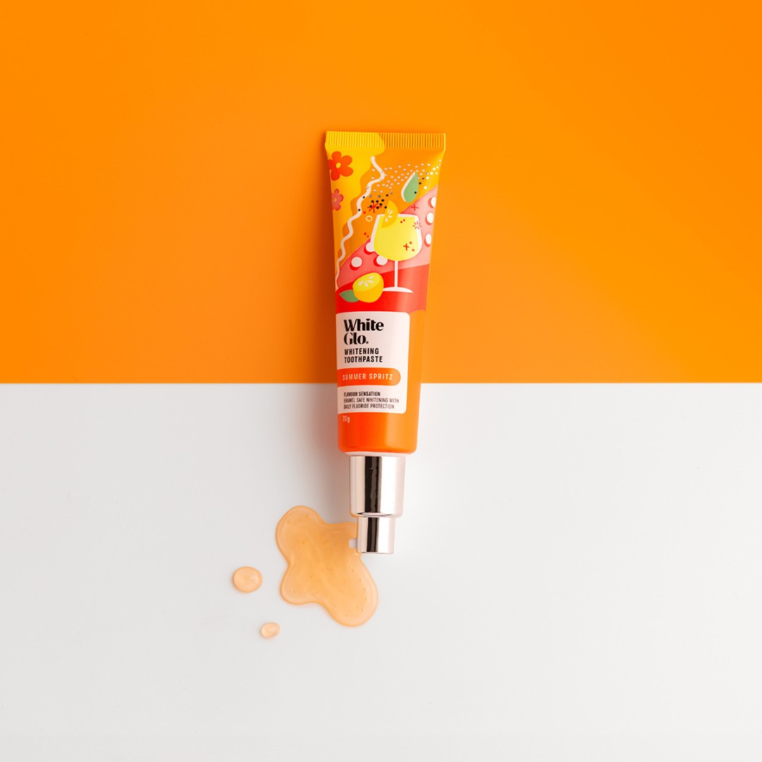White Glo Summer Spritz zubní pasta 70 g