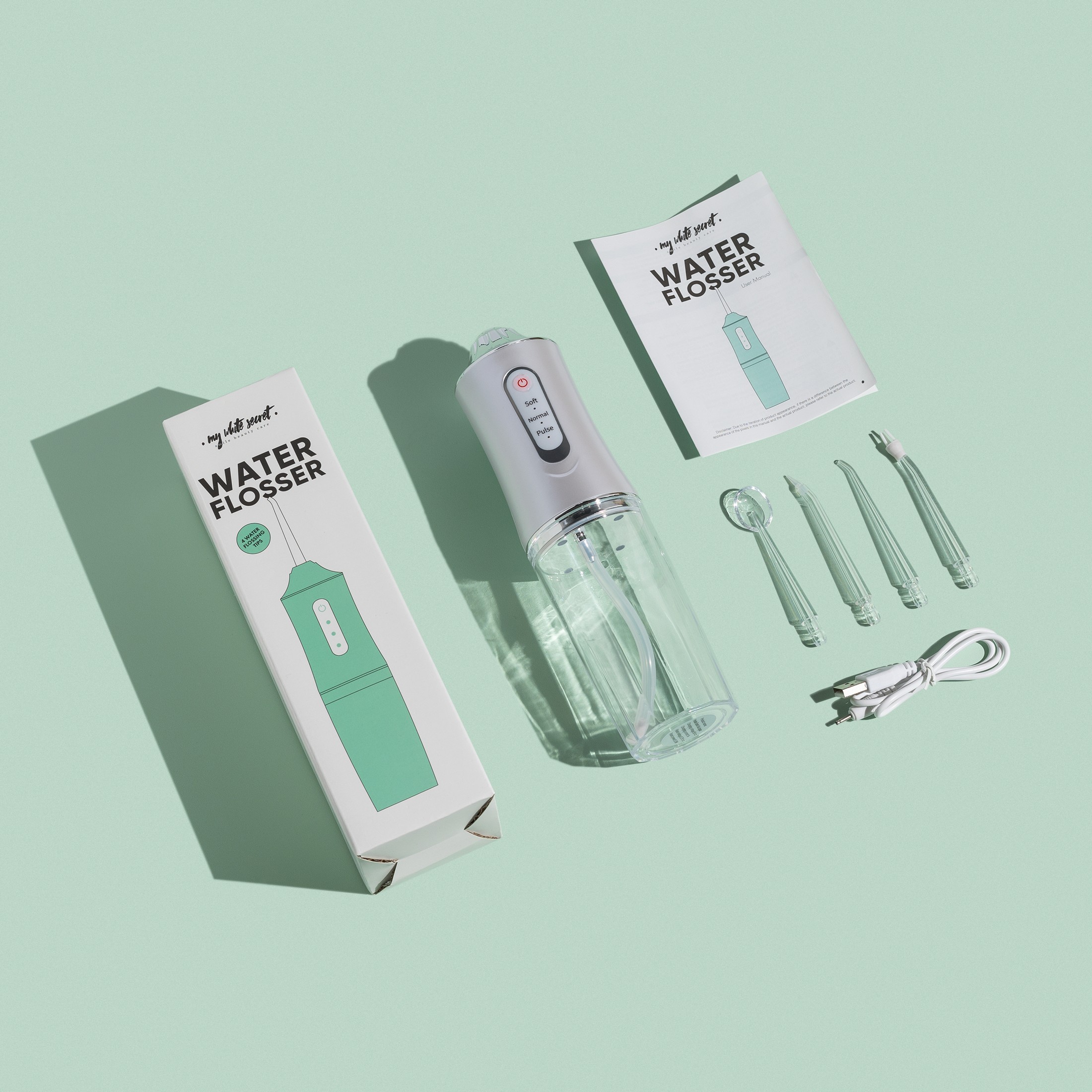 My White Secret cestovní ústní sprcha