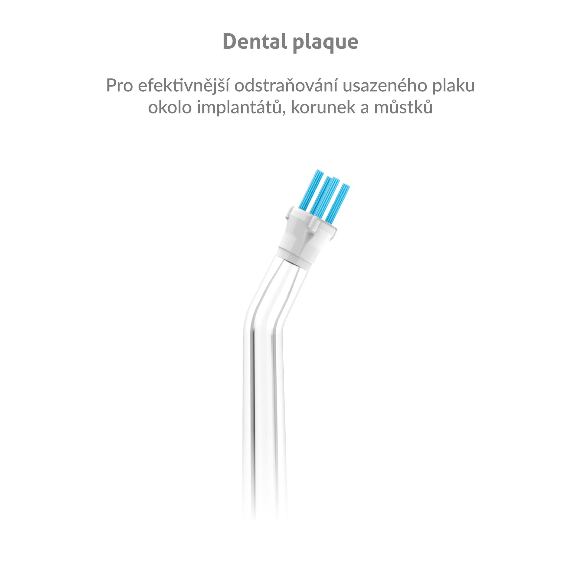 TrueLife AquaFloss Compact C300 Dental Plaque náhradní tryska 4 ks
