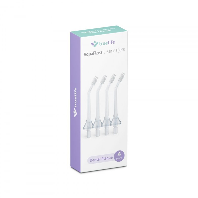 TrueLife AquaFloss L-series Dental Plaque náhradní trysky 4 ks