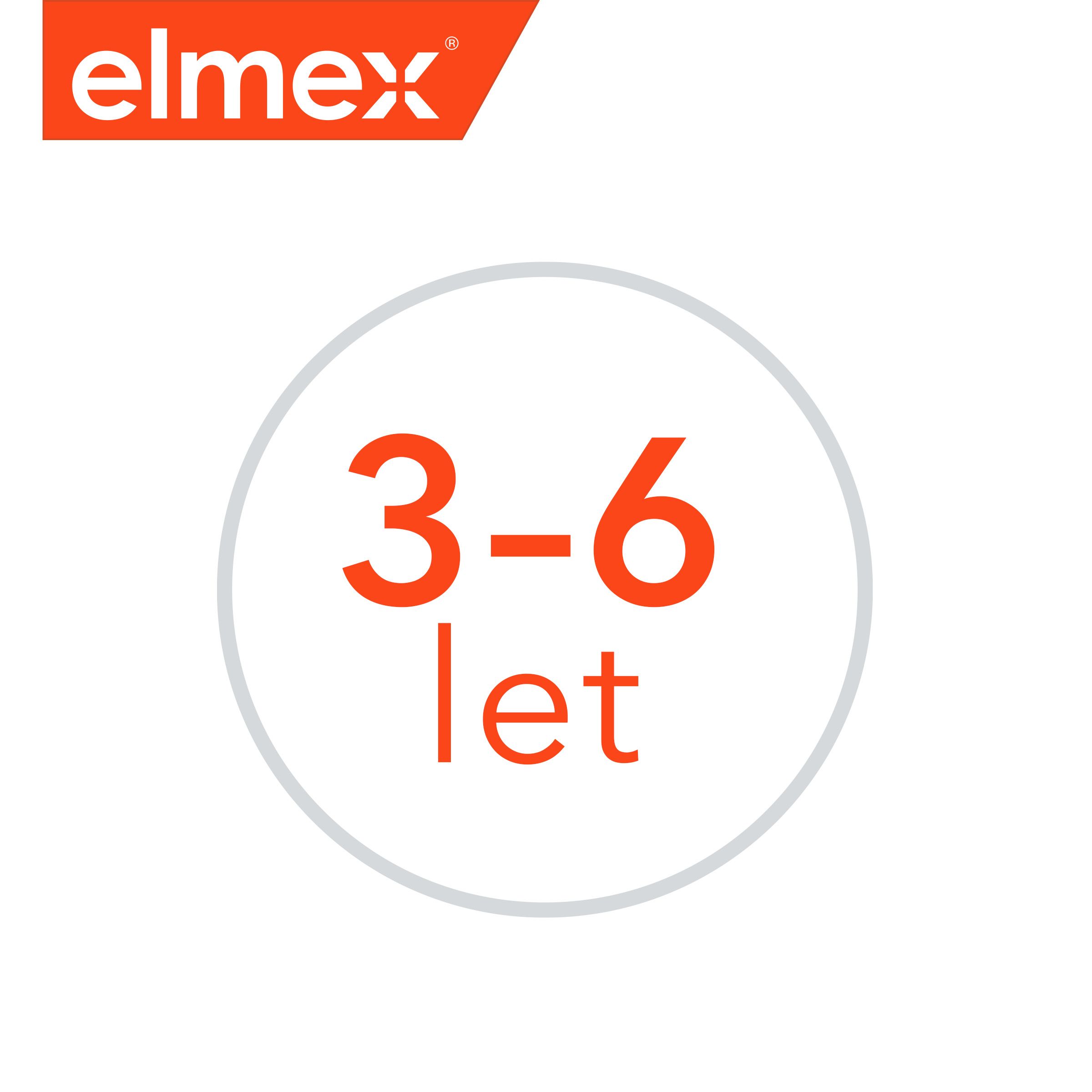 Elmex Kids Soft dětský zubní kartáček 2 ks