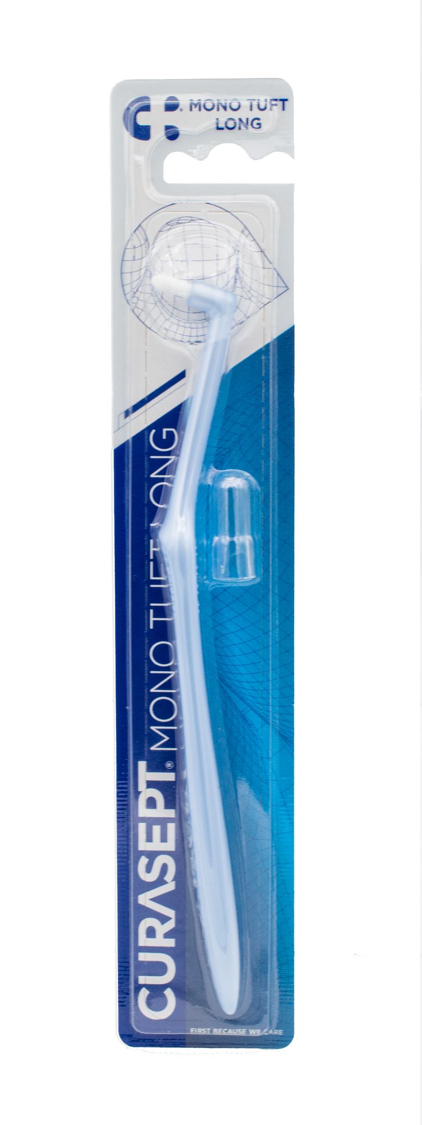 Curasept Specialist mono tuft long jednosvazkový kartáček