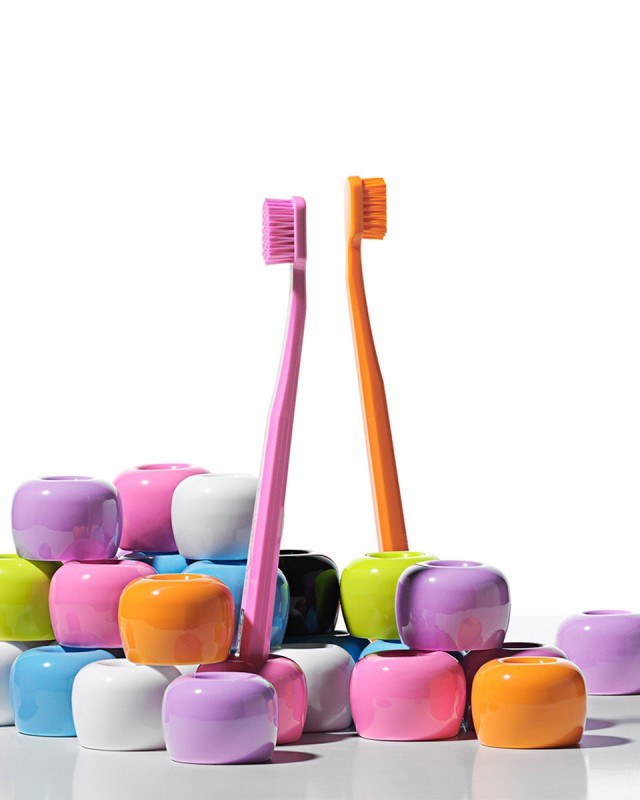 Curaprox stojánek na kartáček, ZELENÝ