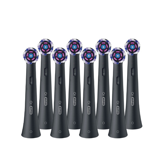 Oral-B iO Radiant White Black náhradní hlavice 4+4 ks