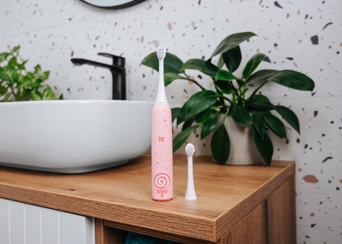 Concept Perfect Smile ZK6010 Pink dětský sonický kartáček