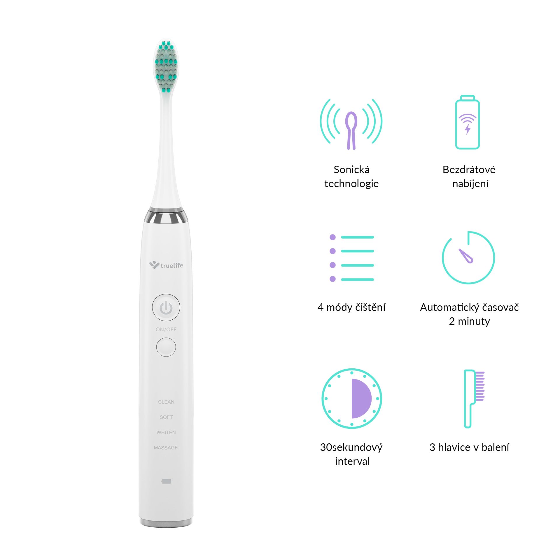 TrueLife SonicBrush UV sonický zubní kartáček