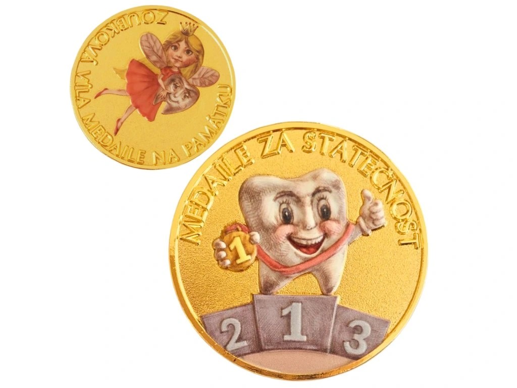 Zoubková víla - medaile za statečnost