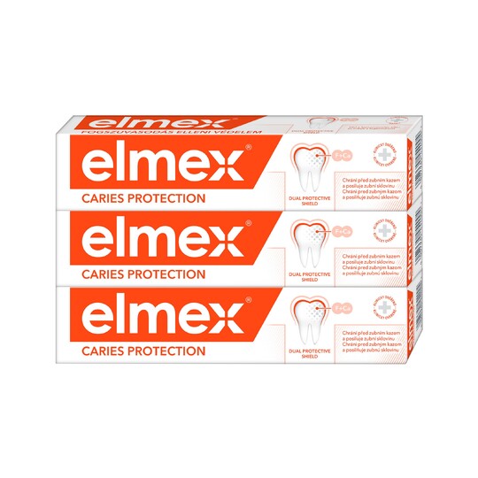 Elmex Caries Protection zubní pasta 3×75 ml