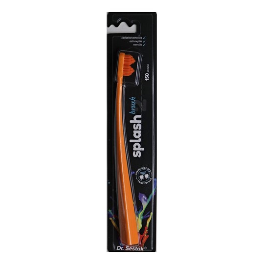 Splash Brush 2 150 zubní kartáček oranžový