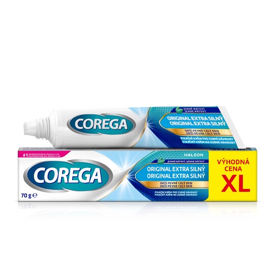 Corega Extra silný fixační krém 70 g