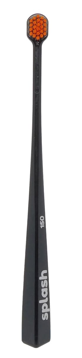 Splash Brush 150 zubní kartáček černý
