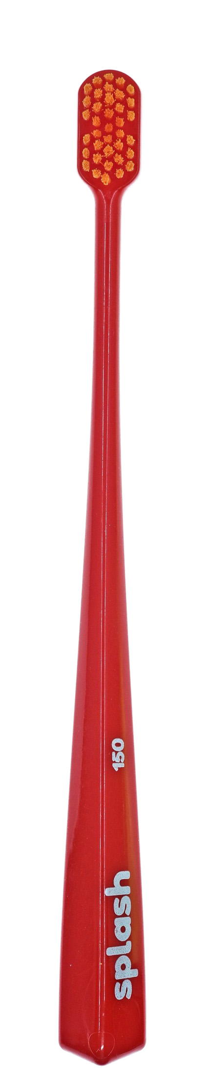 Splash Brush 2 150 zubní kartáček červený