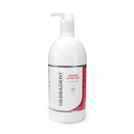 Herbadent Professional CHX ústní voda 1 000 ml