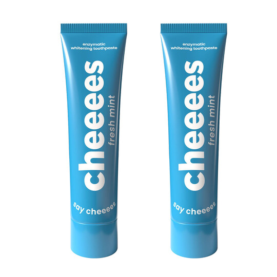 Cheeees Fresh Mint zubní pasta 2×60 g
