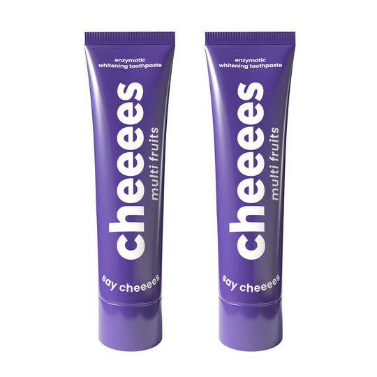 Cheeees Multi fruits zubní pasta 2×60 g