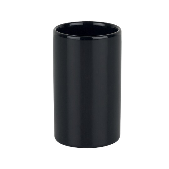 Spirella kelímek na kartáčky TUBE - černý