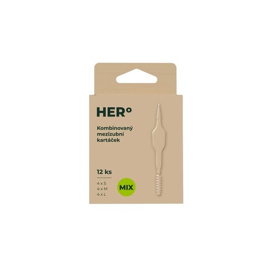 Herbadent HERo MIX mezizubní kartáček 12 ks