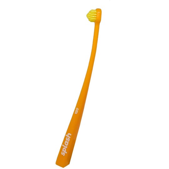 Splash Brush 120 zubní kartáček oranžový
