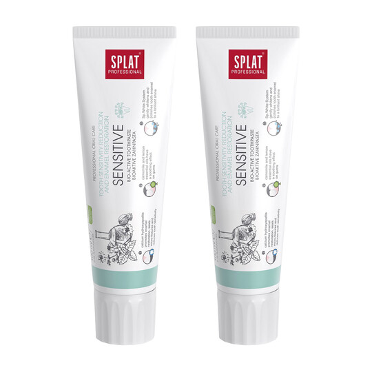 Splat Professional Sensitive zubní pasta 2×100 ml