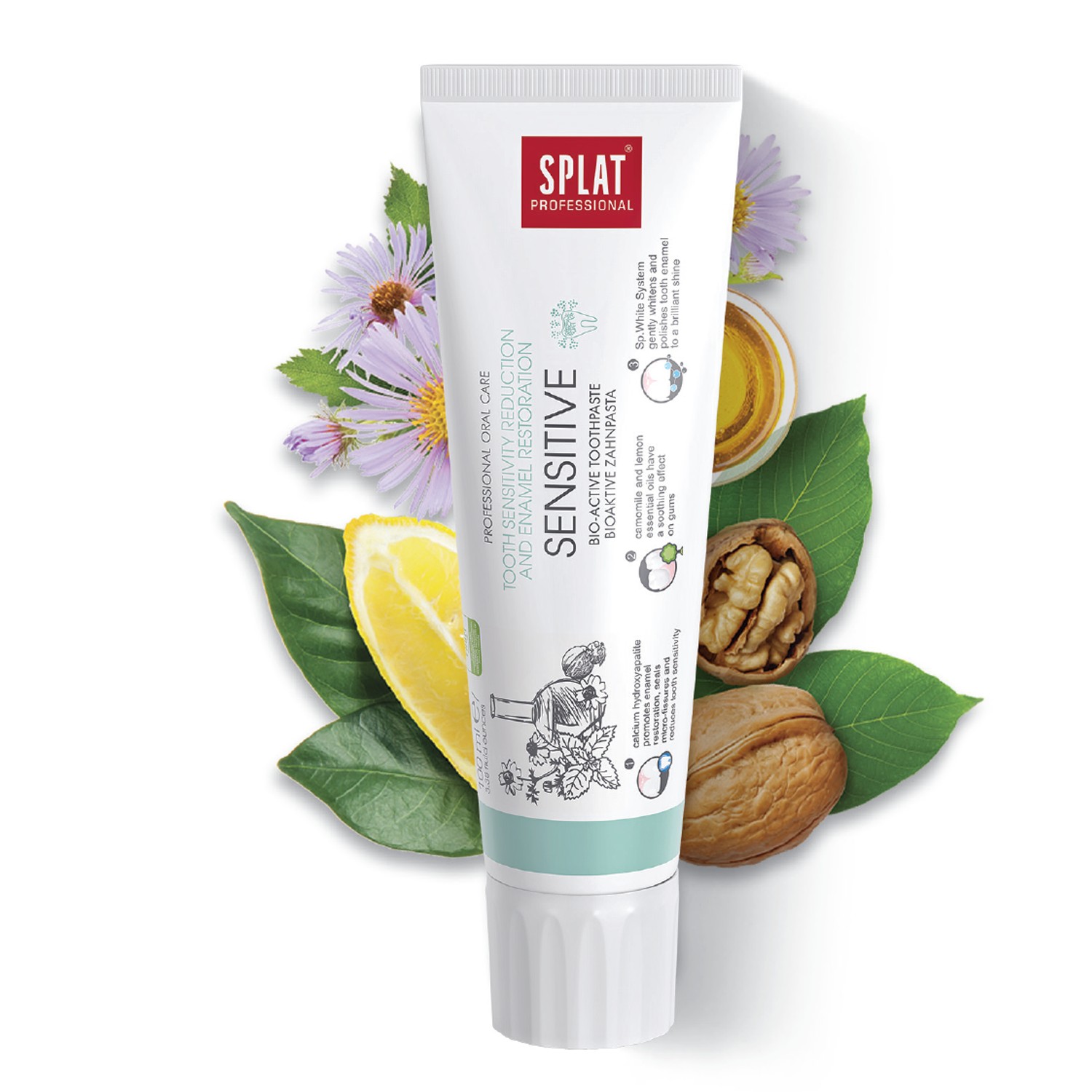 Splat Professional Sensitive zubní pasta 2×100 ml